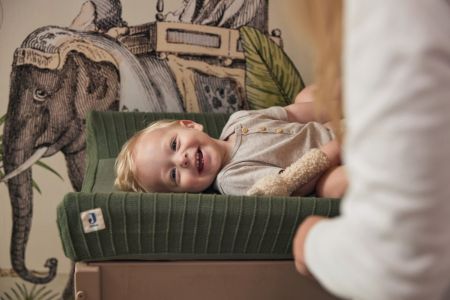 groene aankleedkussenhoes